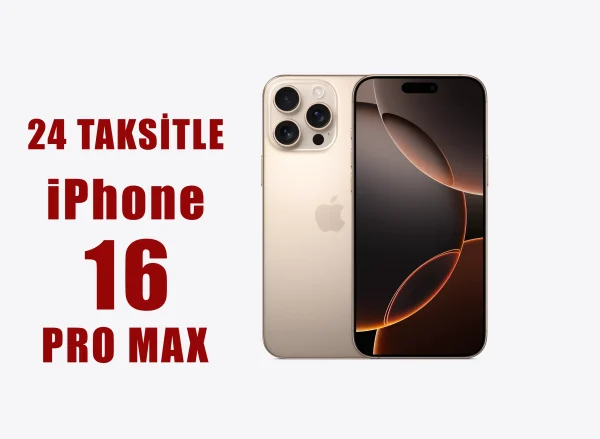 Senetle iPhone 16 Pro Max 1 Tb Çöl Titanyum Cep Telefonu